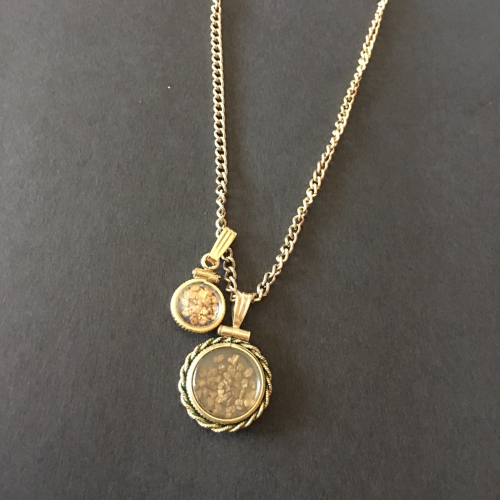 2/$15 Gold (literally) necklace